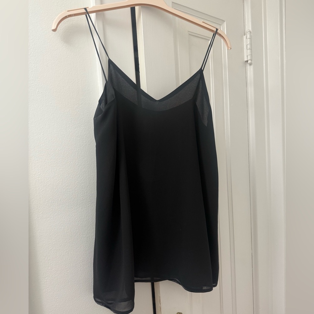 Umgee Black V-Neck Top